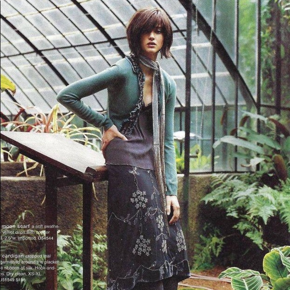 Anthropologie Lithe conservatory skirt size 4